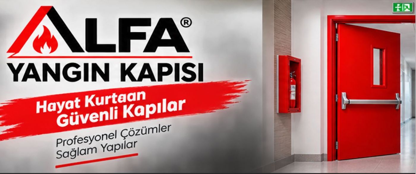 Çift Kanat Yangın Kapısı